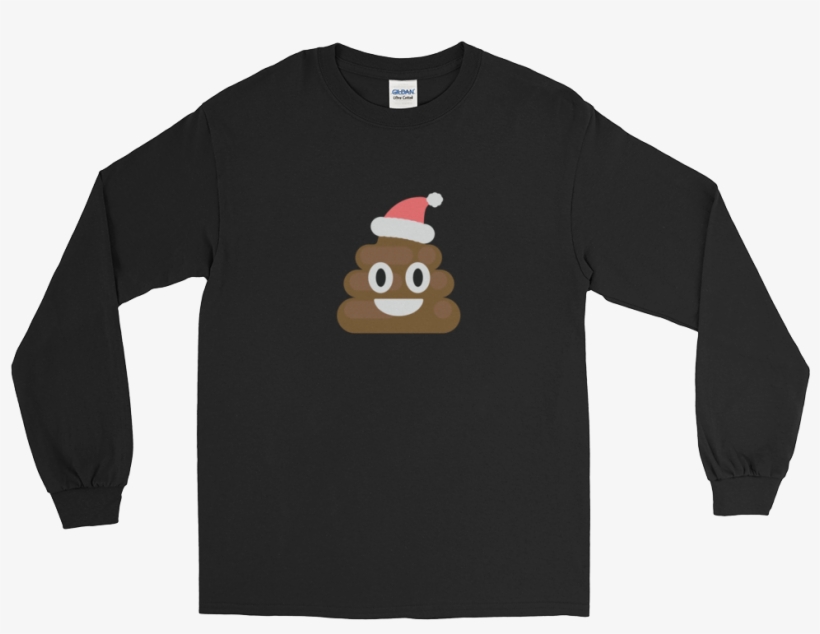 Joshuadtv Emoji Santa Long Sleeve T-shirt - Astroworld T Shirt, transparent png #5997801