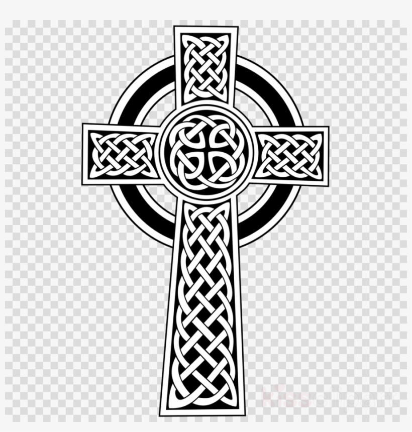 Celtic Cross Png Clipart Celtic Cross High Cross Christian - Celtic Knot Cross Png, transparent png #5997969