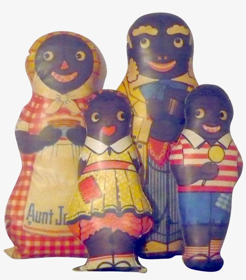 1949/50 Aunt Jemima Uncle Mose Wade & Diana Premium - Collectable, transparent png #5998980