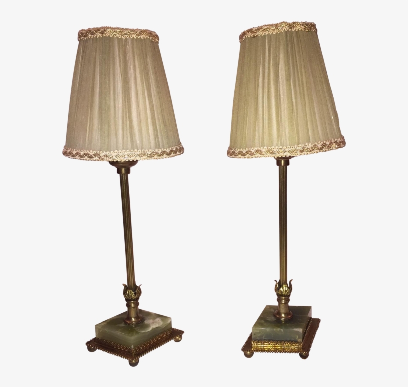 Medium Size Of Pillar Table Lamp Small Marble Base - Lampshade, transparent png #5999028