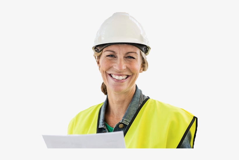 Construction Woman - Royalty-free, transparent png #5999252