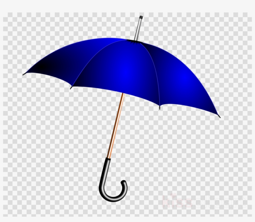 Blue Umbrella Png Clipart Umbrella Clip Art - Black Bear No Background, transparent png #5999307