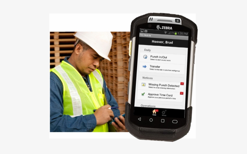 7701 - Zebra Tc75x Handheld Mobile Computer Tc75ek-2mf22ab-us, transparent png #5999833