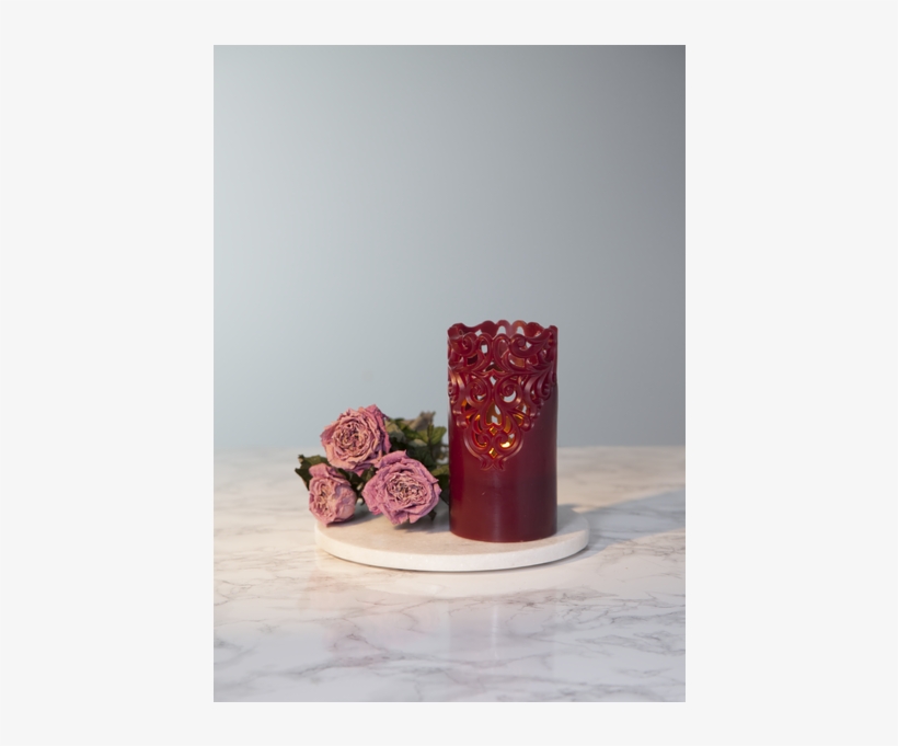 Led Pillar Candle Clary - Candle, transparent png #5999837