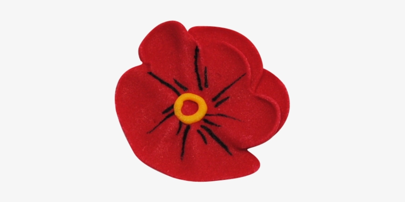 1" Royal Icing Pansy - Poppy Family, transparent png #5999896