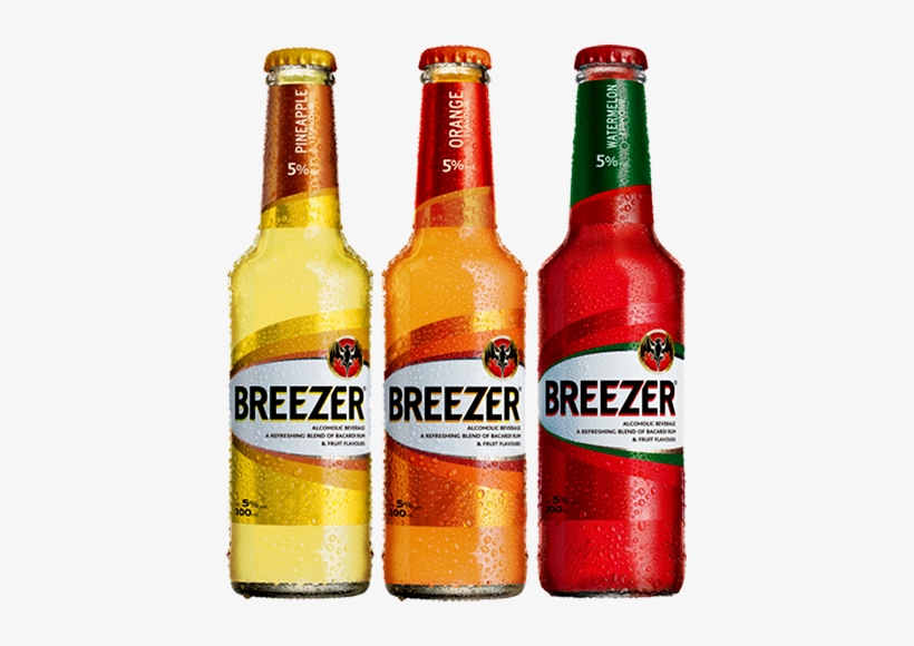 Breezer-bottle - Breezer Png, transparent png #60097