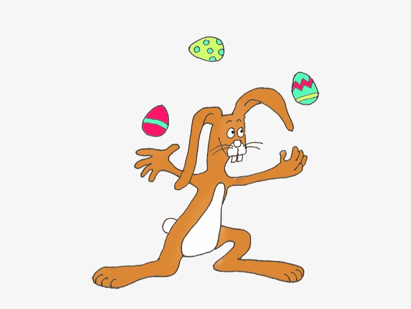 Funny Easter Bunny Png - Clip Art, transparent png #60215