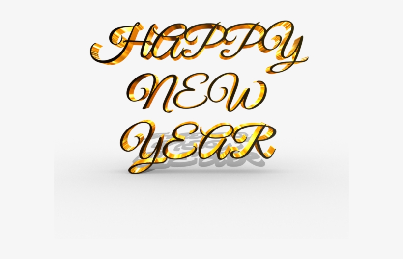New Year - Calligraphy, transparent png #60352