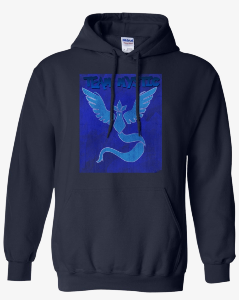 Watercolor Team Mystic Pokemon Blue T Shirt & Hoodie - Let That Shit Go Hoodie 8oz (size: Youth L, Color:, transparent png #60429