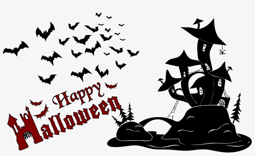 Happy Halloween Png Text, transparent png #60430