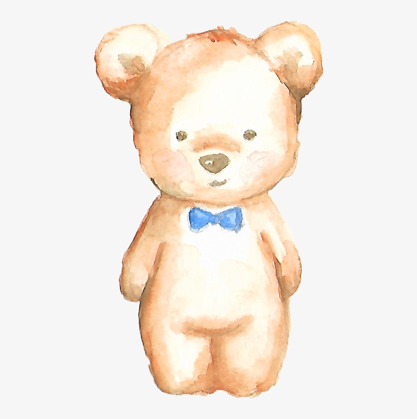 Bear Watercolor Png Copy, transparent png #60774