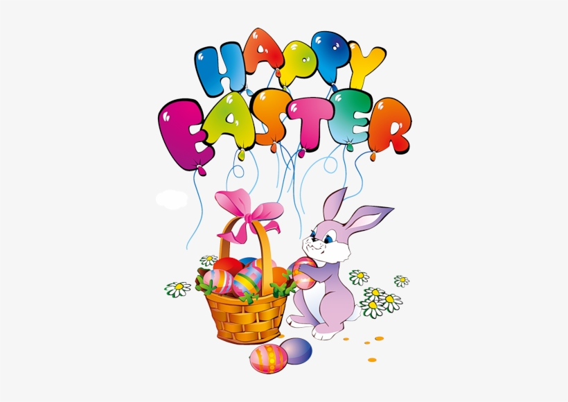 Png Transparent Stock Easter Clipart Watercolor - Easter Bunny Happy Easter, transparent png #60935