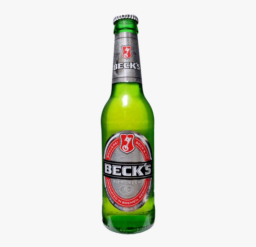 Beck's Bottle - Becks Beer Bottle Png, transparent png #61039