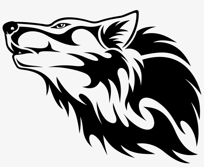 Wolf - Wolf Head Vector Png, transparent png #61274