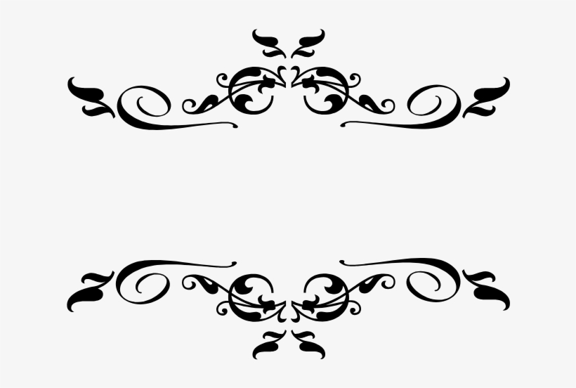 White Borders Png Images - Decorative Elements Clip Art, transparent png #61373