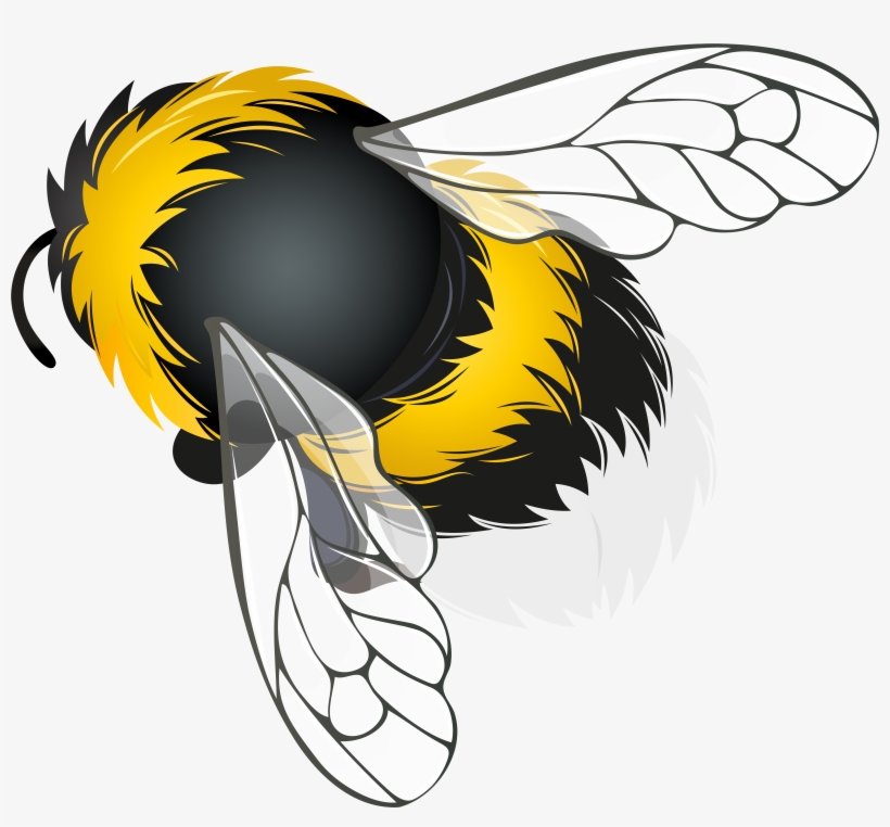 Bee Png Clipart - Bee Png Clip Art, transparent png #61424