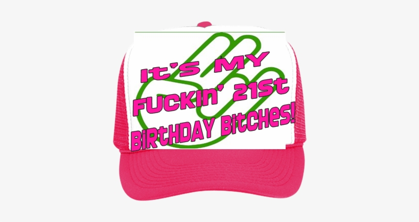 Trucker Hat 39 - 21 Birthday Hat, transparent png #61514