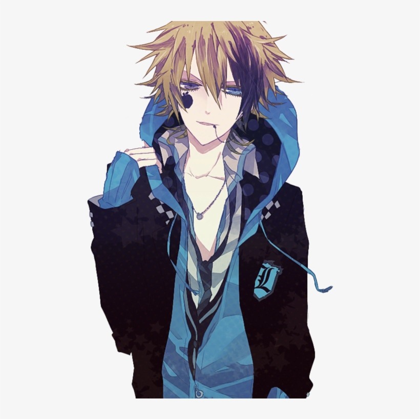 Imagenes De Anime Png - Anime Boy Light Brown Hair Blue Eyes, transparent png #61712