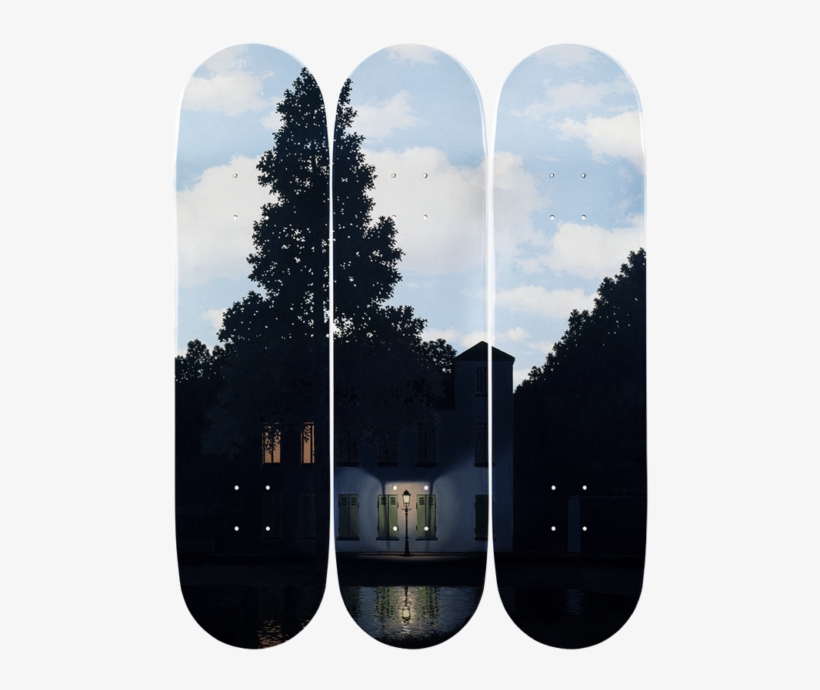 The Skateboards - Rene Magritte Lumieres, transparent png #61836