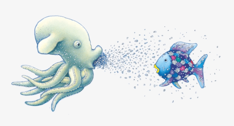 Rbf Glitter - Regenbogenfisch Png, transparent png #61877