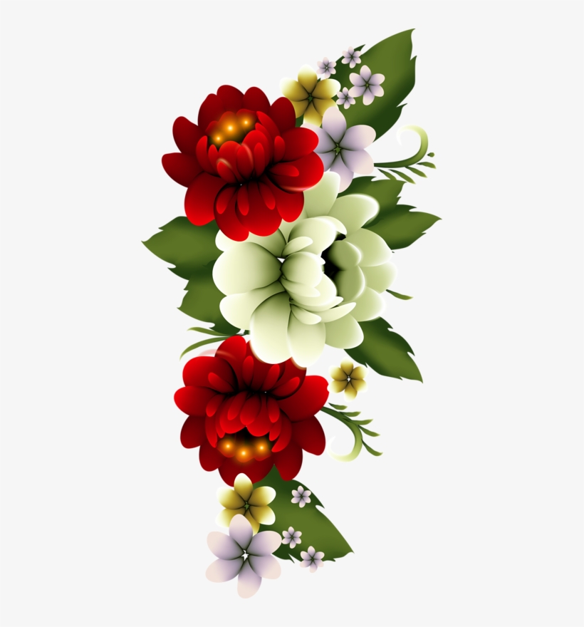 Flower Png Flowers Flores Flowers Bloemen Png Flowers - Perfect Floral Bouquets Clipart With Transparent Backgrounds, transparent png #62039