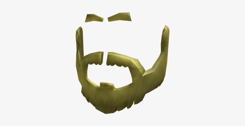 Daring Blonde Beard - Roblox Blonde Beard, transparent png #62062