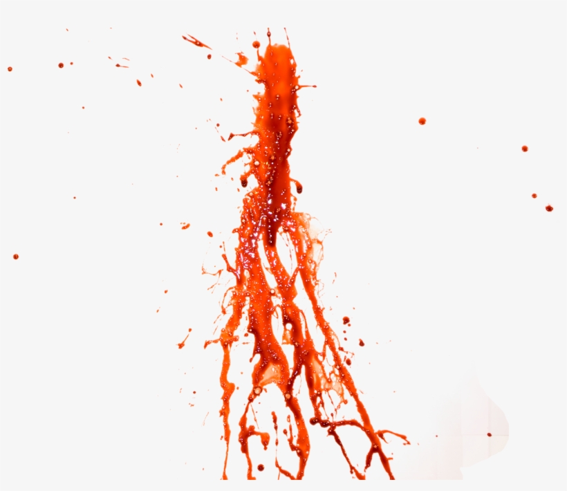 Red Ink Splash Png - Blood Sprite Png, transparent png #62124