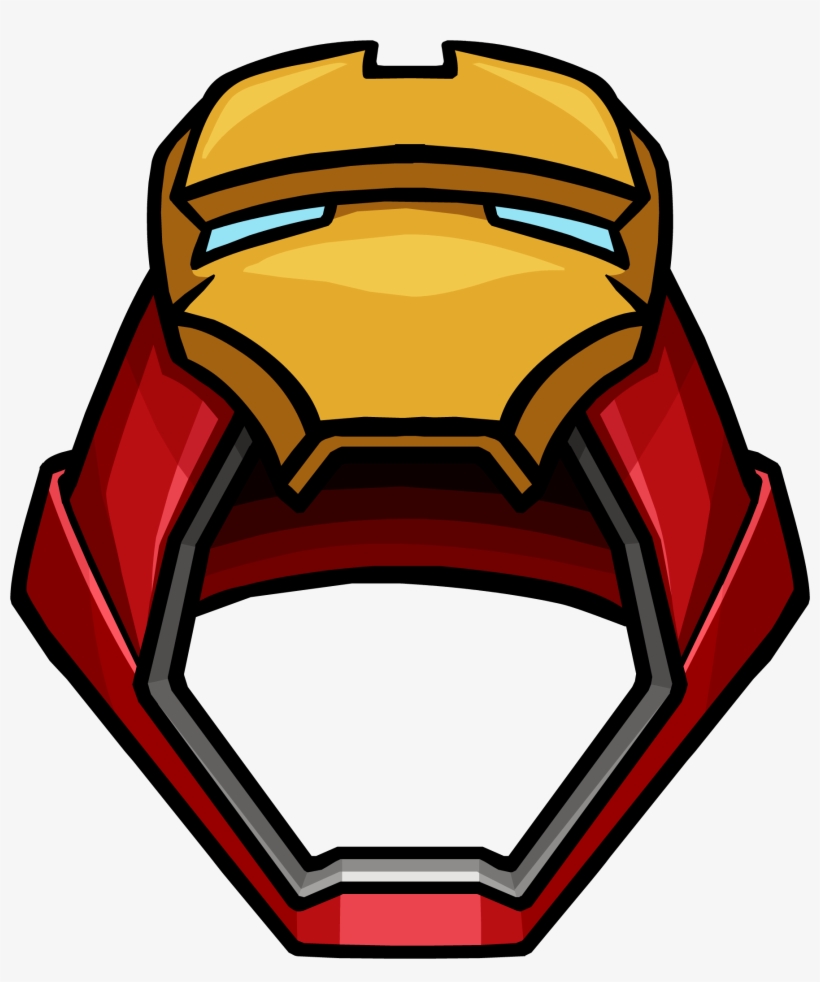 Iron Man Cowl - Iron Man Mask Png, transparent png #62211