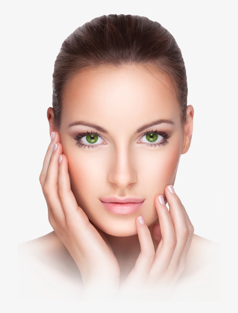 Model Png Image Background - Skin Care Face Png - Free Transparent PNG