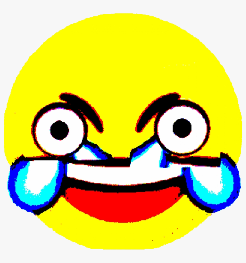 Open Eye Crying Laughing Emoji Png - Open Eye Crying Laughing Emoji, transparent png #62264