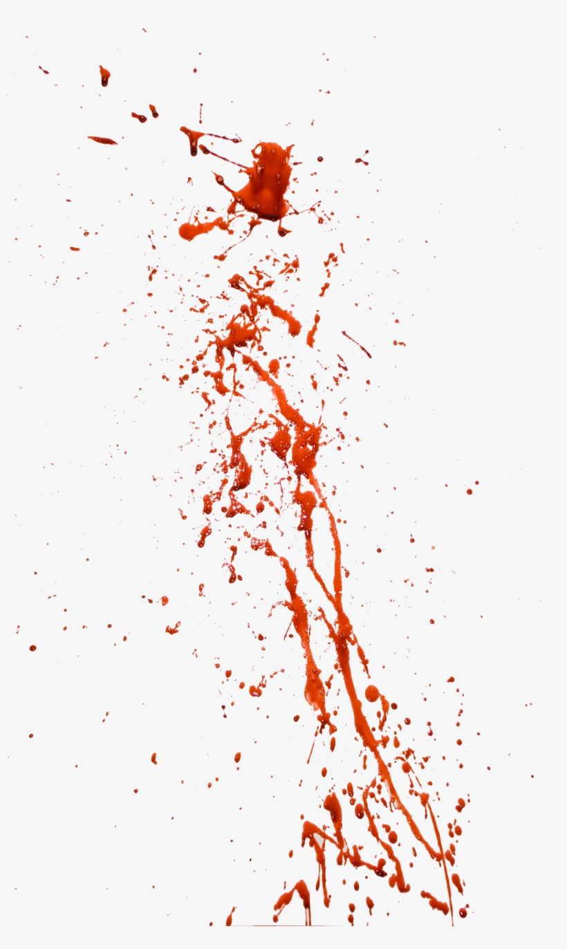 Blood Splatter Eighty - Blood Splatter Transparent, transparent png #62310