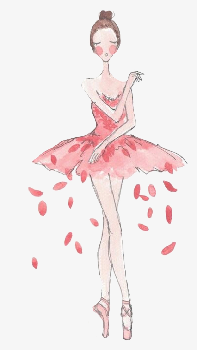 Transparent Dancer Watercolor - Bailarinas De Ballet Dibujo, transparent png #62348