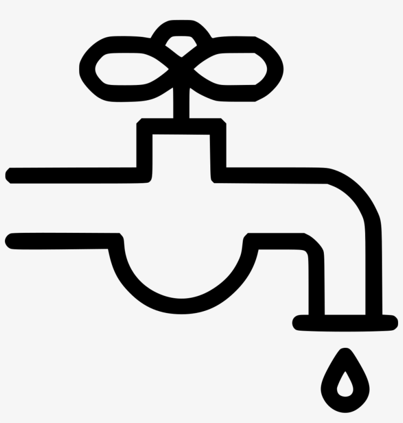 Tap Faucet Water Drop Comments - Icon Water Fucet Euro, transparent png #62682