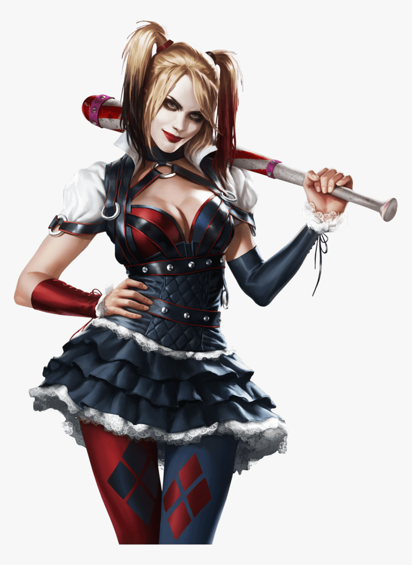 Enjoy This Beautiful Gallery Featuring The The Art - Harley Quinn Arkham Knight, transparent png #62699