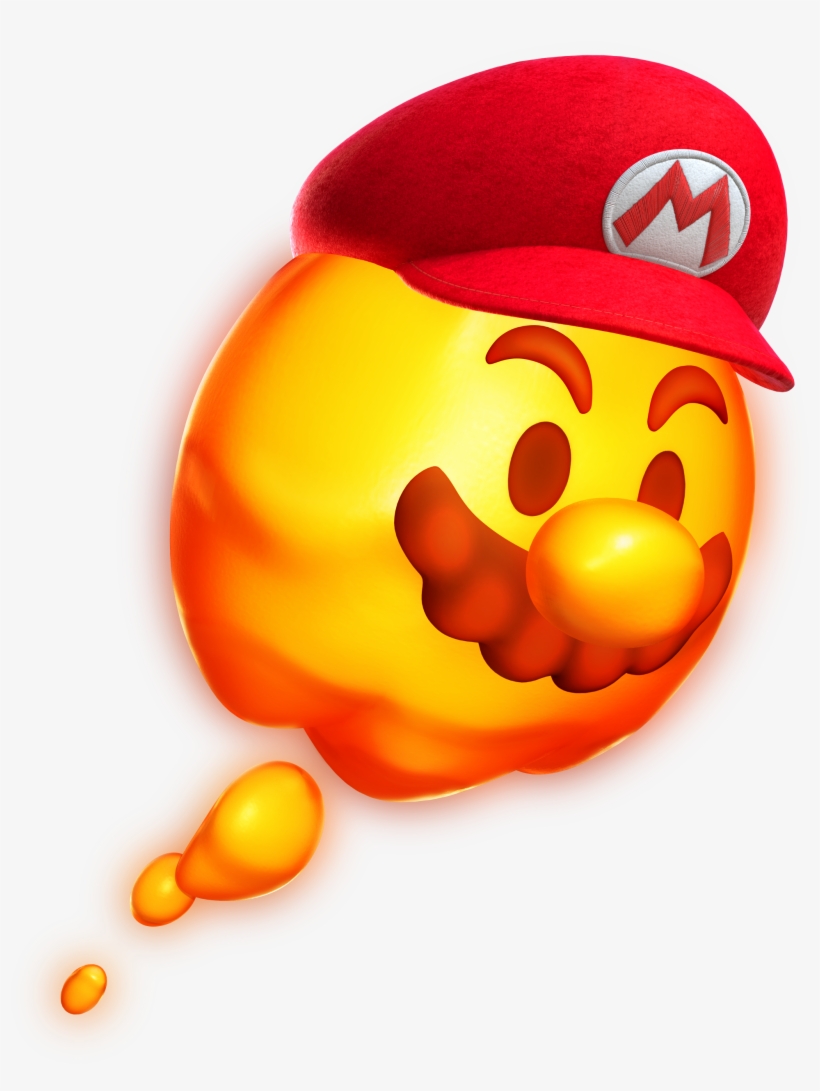 Lava Bubble Mario - Cheep Cheep Mario Odyssey, transparent png #63103