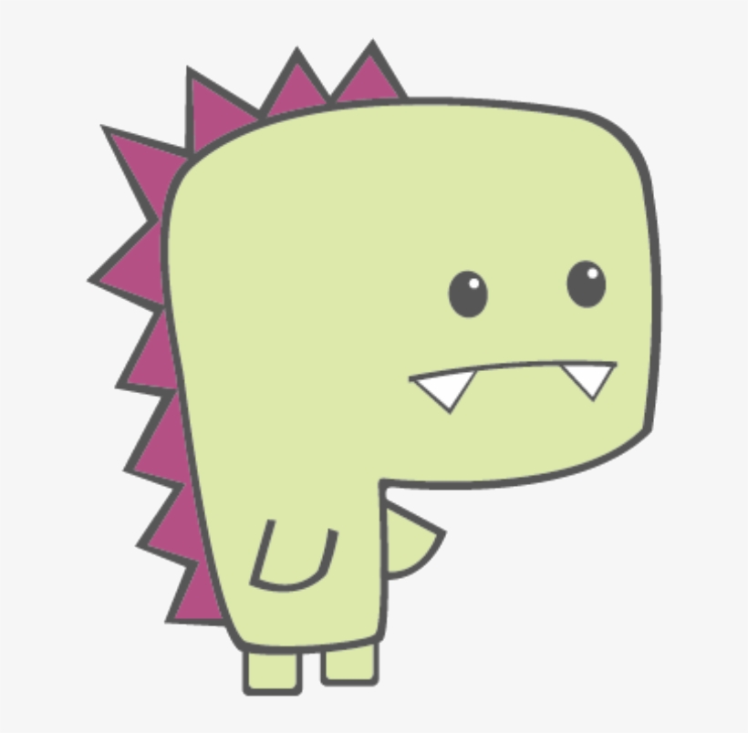 Kawaii Png Image - Cute Dinosaur Badges Button, transparent png #63155