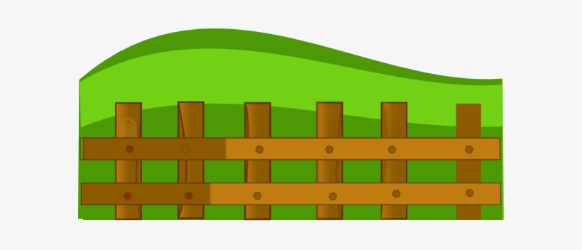 Farm Picket Fence Clipart - Fence Cartoon, transparent png #63359