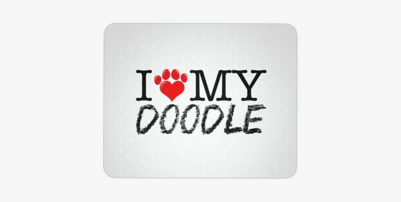 I Heart My Doodle Mouse Pad - Ilovemydaycarelogo Throw Blanket, transparent png #63362