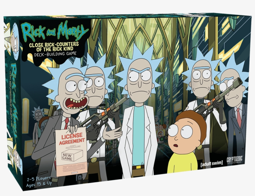 Rick And Morty Close Rick Counters Of The - Rick And Morty Deck Building Game, transparent png #63471