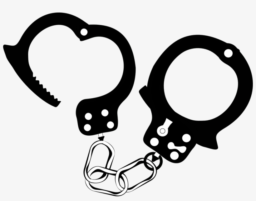Handcuffs Cuffs Arrest - Warden's Wife [book], transparent png #63488