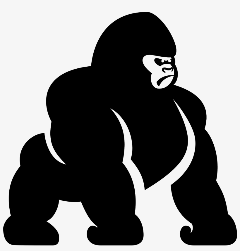 Gorilla Icon, transparent png #63553