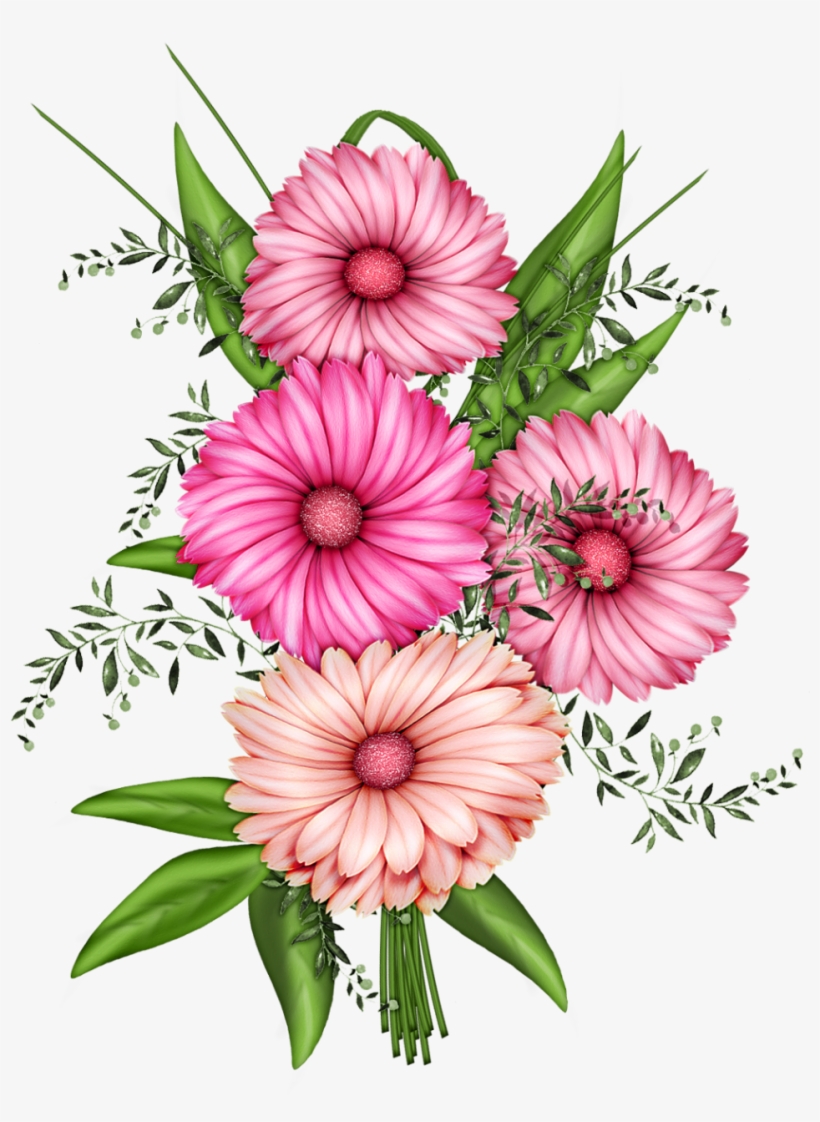 Flowers Transparent Png Clipart - Imagenes De Flores Para Sublimar, transparent png #63695