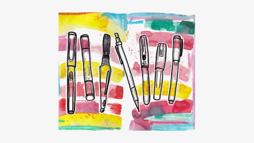 Watercolor Paper - - Art Supplies Throw Blanket, transparent png #63724
