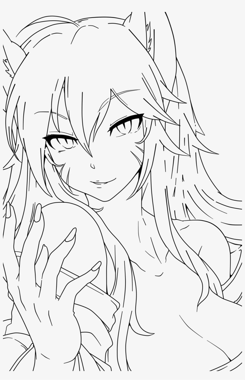 Ahri From League Of Legends By Ravn73 - League Of Legends Desenho Ahri, transparent png #63767