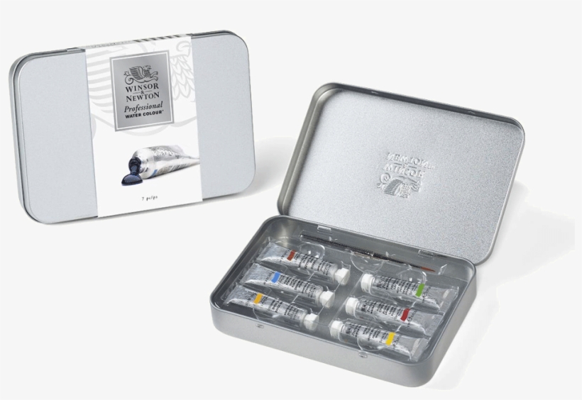 Winsor & Newton Watercolor Professional Tin Set - Winsor & Newton Professional Watercolour 5ml Tube, transparent png #63988
