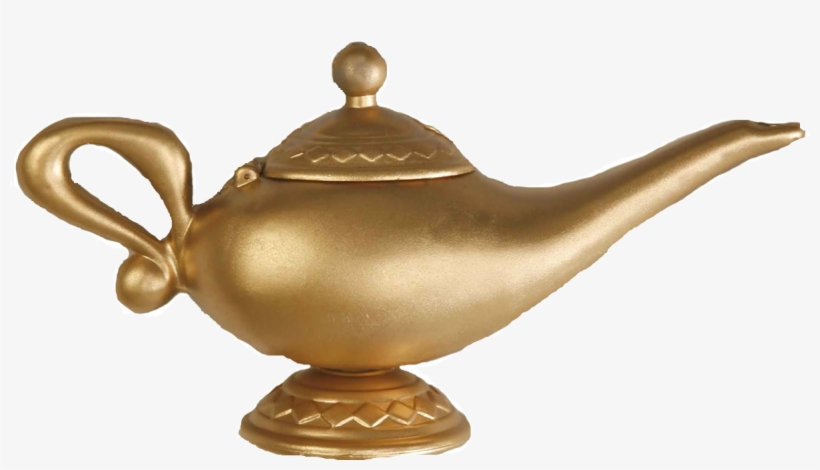 Aladdin's Lamp Png - Genie Lamp, transparent png #64272