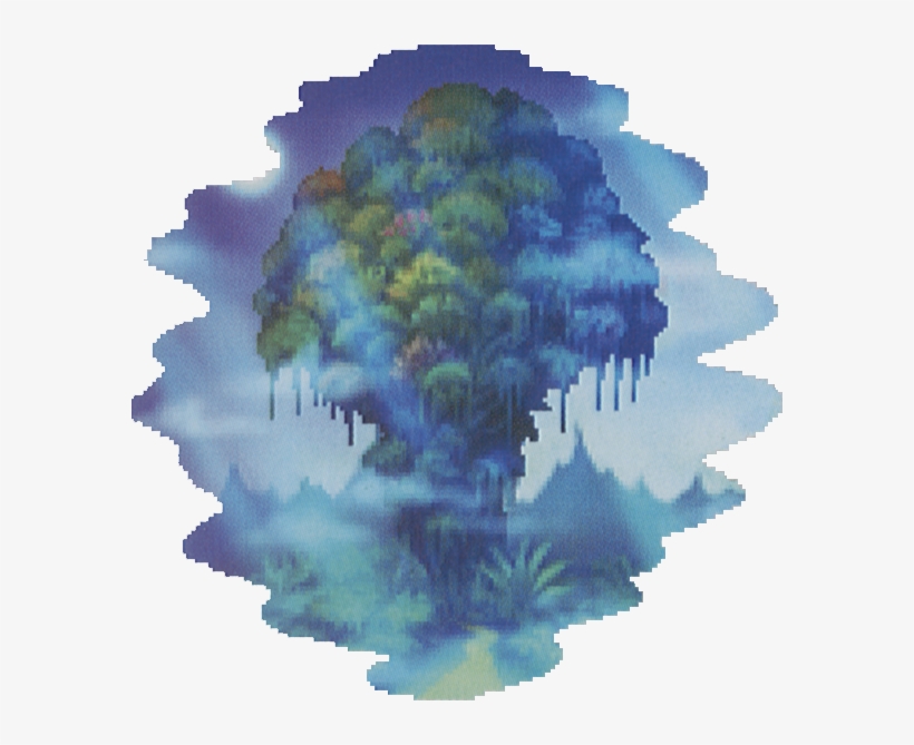 Land Tree Of Mana - Mana, transparent png #64318