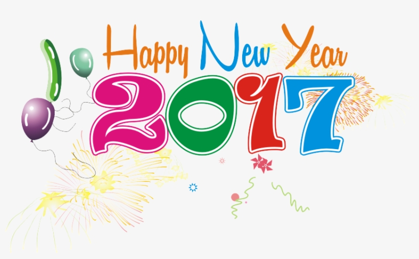 Happy New Year Png Image, transparent png #64319