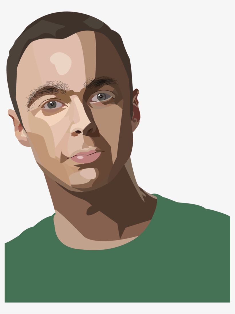 Sheldon Cooper By Pervytheshadow On Deviantart Vector - Sheldon Cooper Vector, transparent png #64391