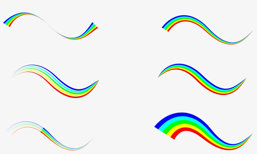 This Free Icons Png Design Of Abstract Colorful Waves, transparent png #64406